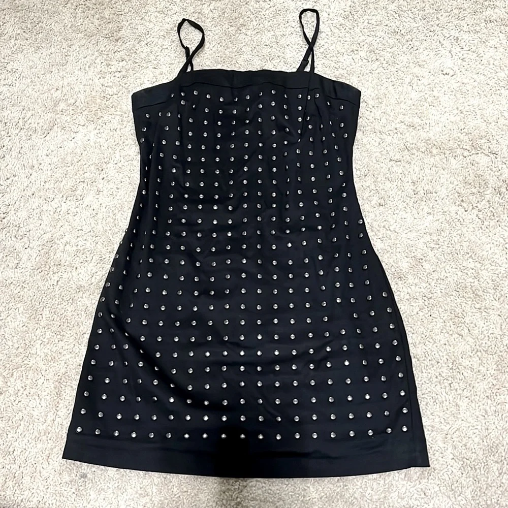 H&M Mini Dress size US 6 Studded - Picture 2 of 6
